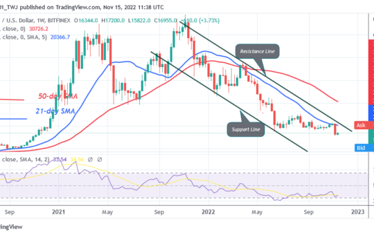 Bitcoin Price Prediction for Today, November 15: BTC Price Recovers as It Reaches $17K