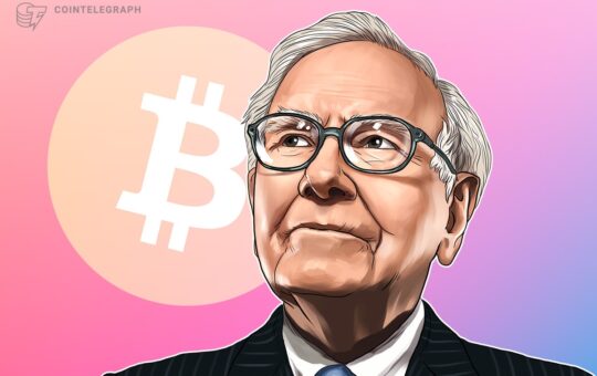 ‘Bitcoin is a gambling token, and it doesn’t have any intrinsic value’ — Warren Buffett