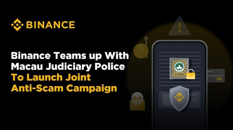 Binance and Macau police team up to fight against online scams