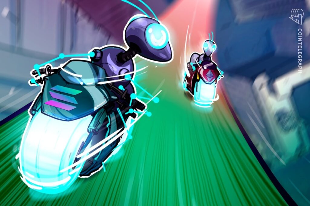 Debate as Solana briefly flips Ethereum in staking market cap