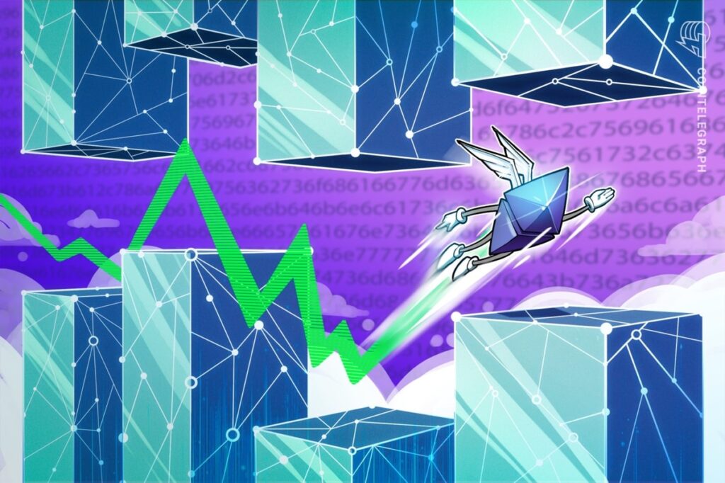 Ethereum bounces back as market dominance recovers from all-time low