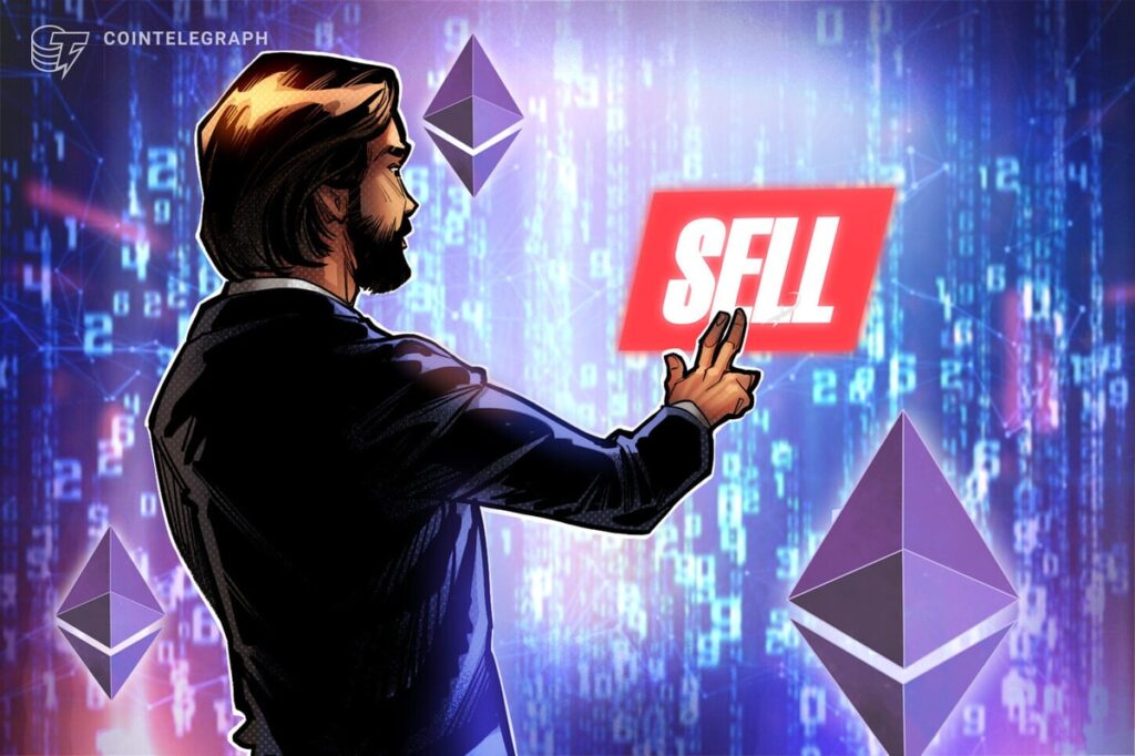 Ethereum whale sells ETH after 900 days, missing $27M possible peak profit