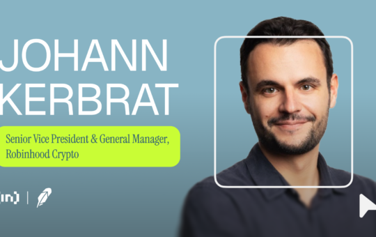 Robinhood’s Crypto Push: Johann Kerbrat on Tokenized Stocks, and Layer-2 Innovation