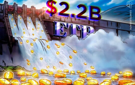 Bitcoin Drives Crypto ETP Inflows Above $2 Billion: CoinShares