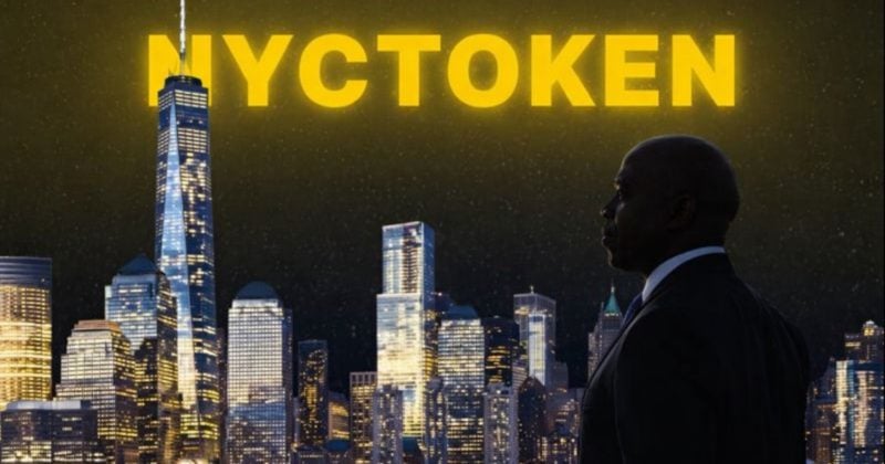 Ex-NYC Mayor Eric Adams' NYC Token tanks over 80% as team allegedly manipulates trading activity