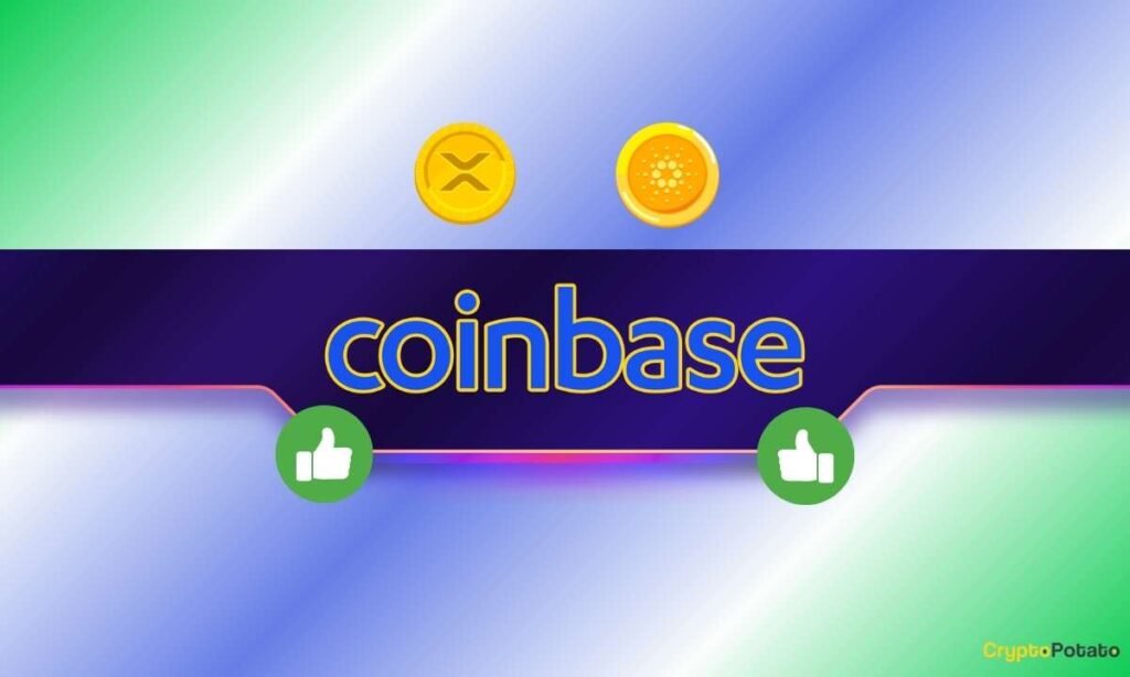 Important Coinbase Announcement Concerning XRP, ADA, and Other Altcoin Investors