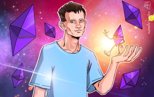 Vitalik Buterin Sells Nearly 3,000 ETH in Series of Small Onchain Swaps