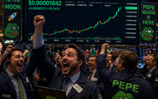 A bullish PEPE chart